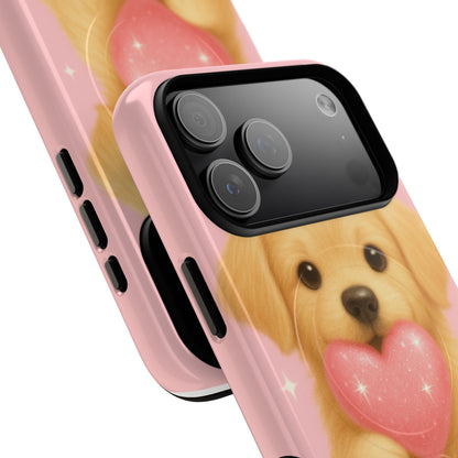Puppy Love iPhone Case with MagSafe