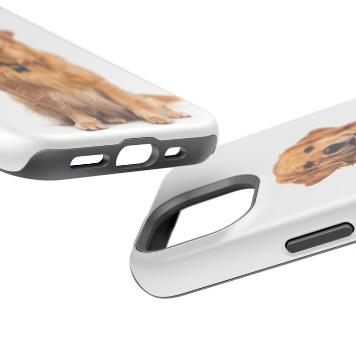 MagSafe Tough Cases with Golden Retriever dog print