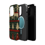 Holiday Reindeer Knit iPhone Case | compatible with MagSafe  Shamo's