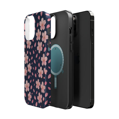 Cherry Blossom Wind iPhone Case | MagSafe - Shamo's