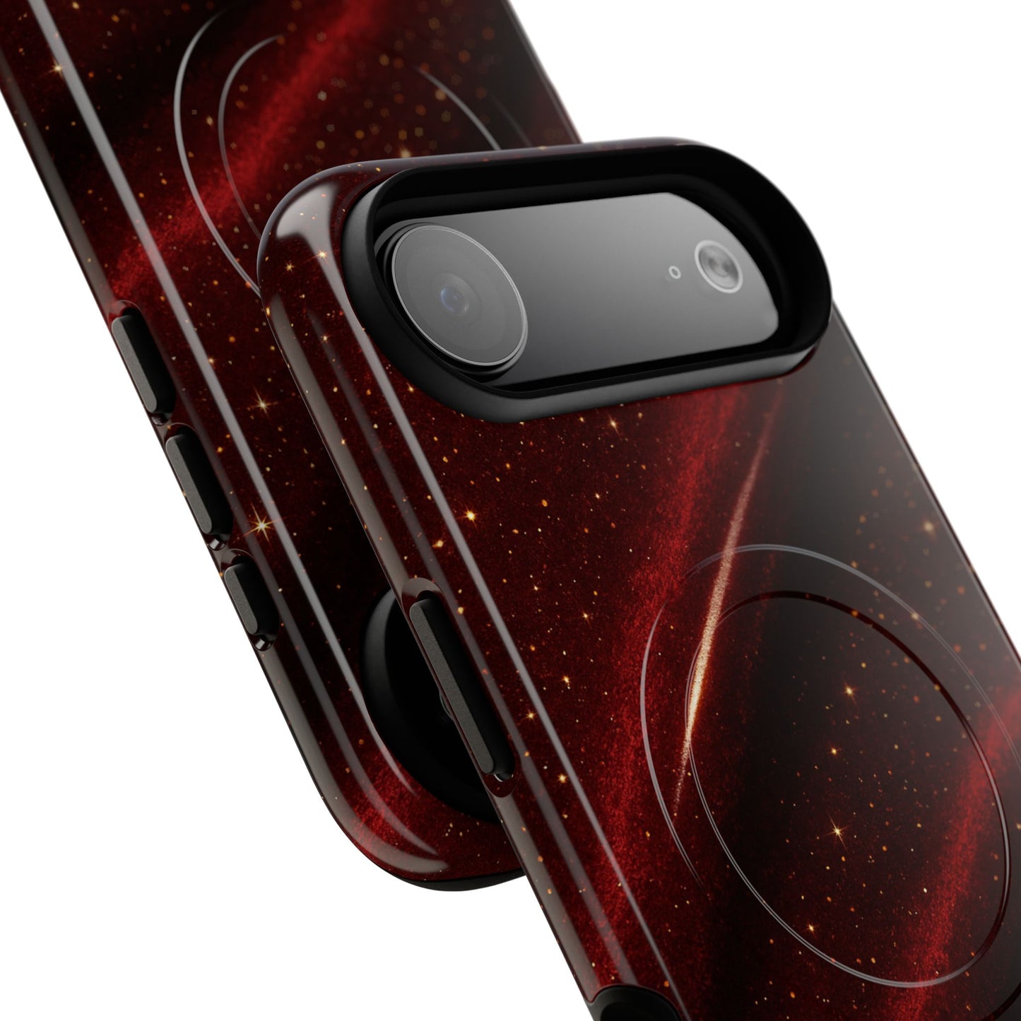 Red Nebula iPhone Case with MagSafe