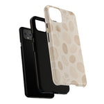 Neutral Pebble Pattern Tough iPhone Case  Shamo's