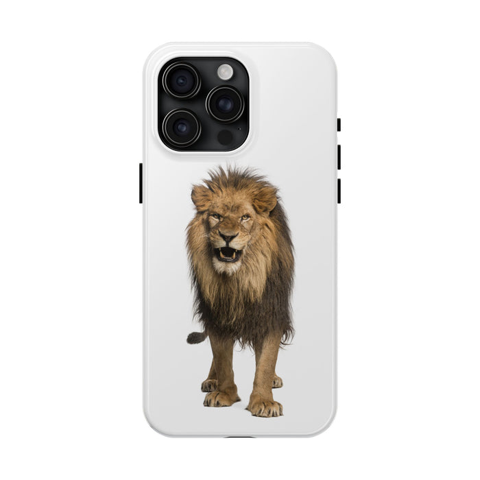 Tough Phone Cases with Lion roaring