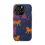 Colorful Cat Phone Case - MagSafe Impact-Resistant