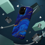 Blue Gold Marble Phone Case  Shamo's