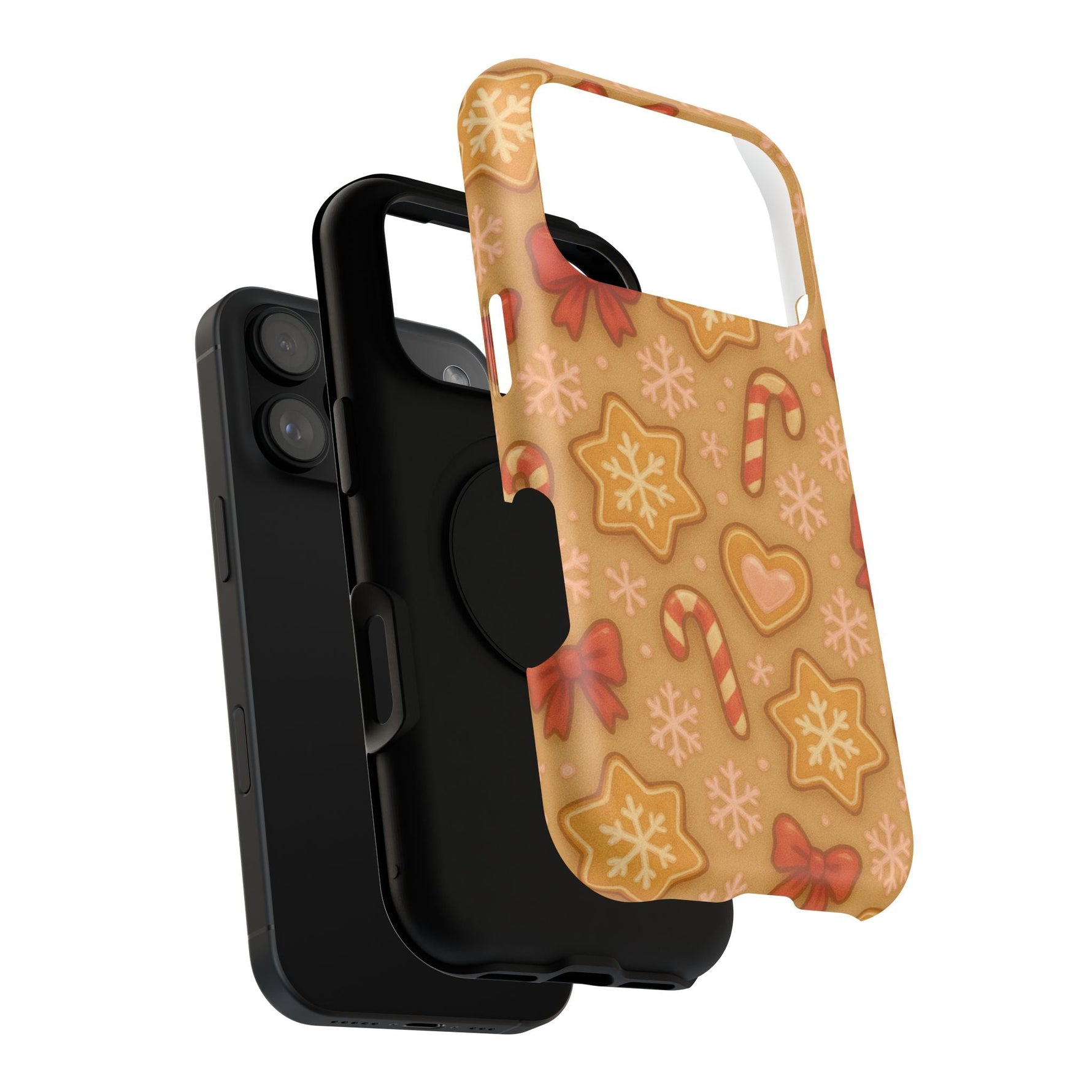 Candy Cane & Gingerbread Holiday iPhone Case — Impact-Resistant  Shamo's
