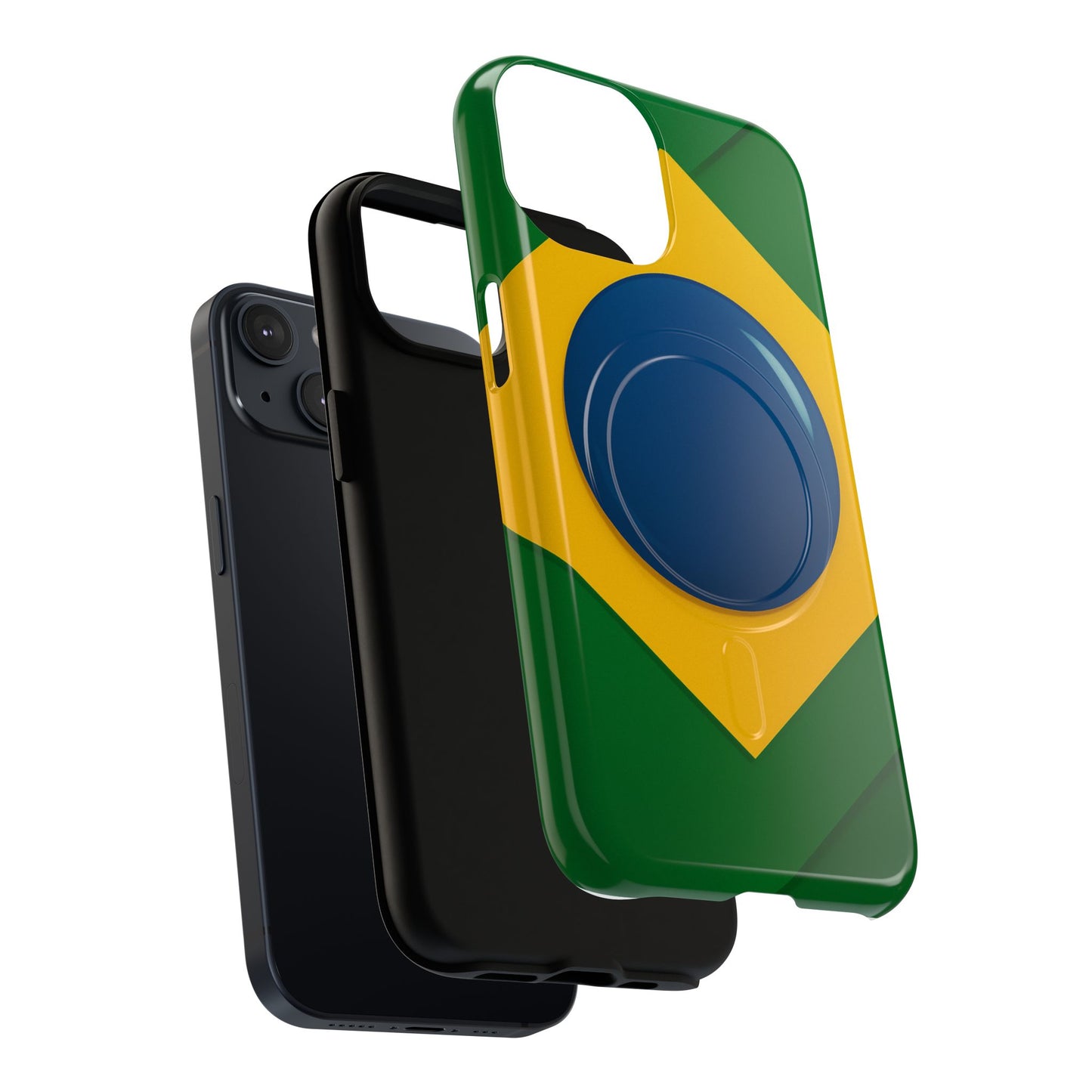 Brazil Flag iPhone Case | MagSafe