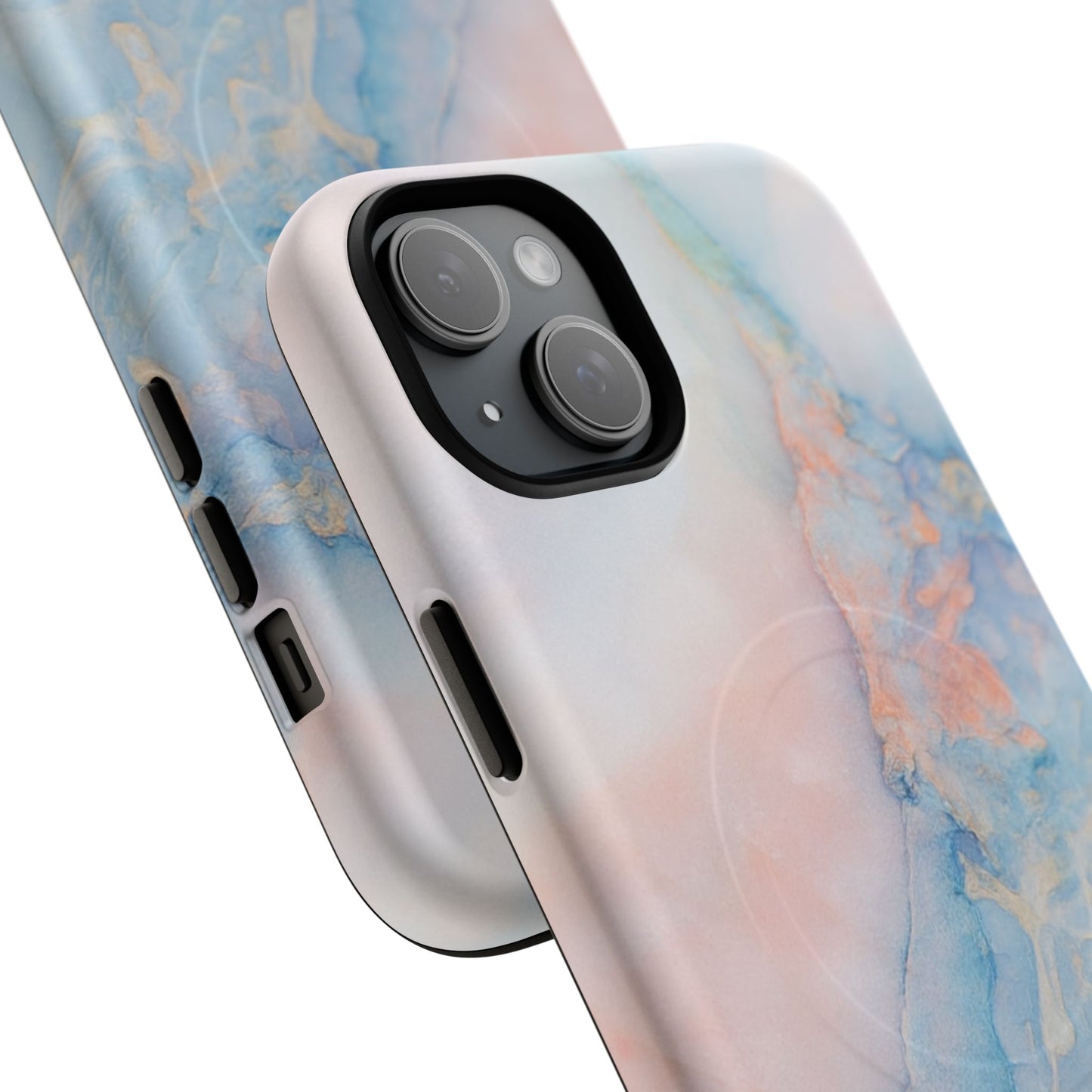 Marble Pastel iPhone Case (MagSafe compatible)