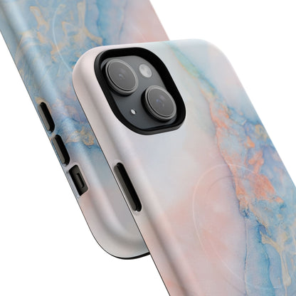 Marble Pastel iPhone Case (MagSafe compatible)