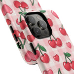 Y2K Cherries & Hearts iPhone Case | MagSafe - Shamo's