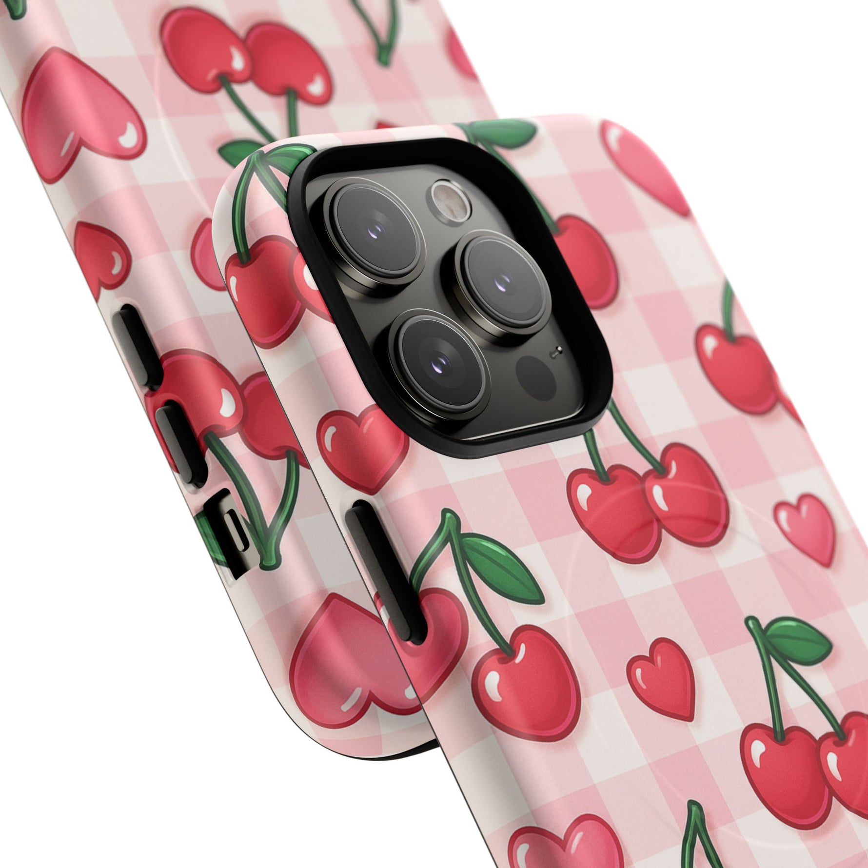 Y2K Cherries & Hearts iPhone Case | MagSafe - Shamo's