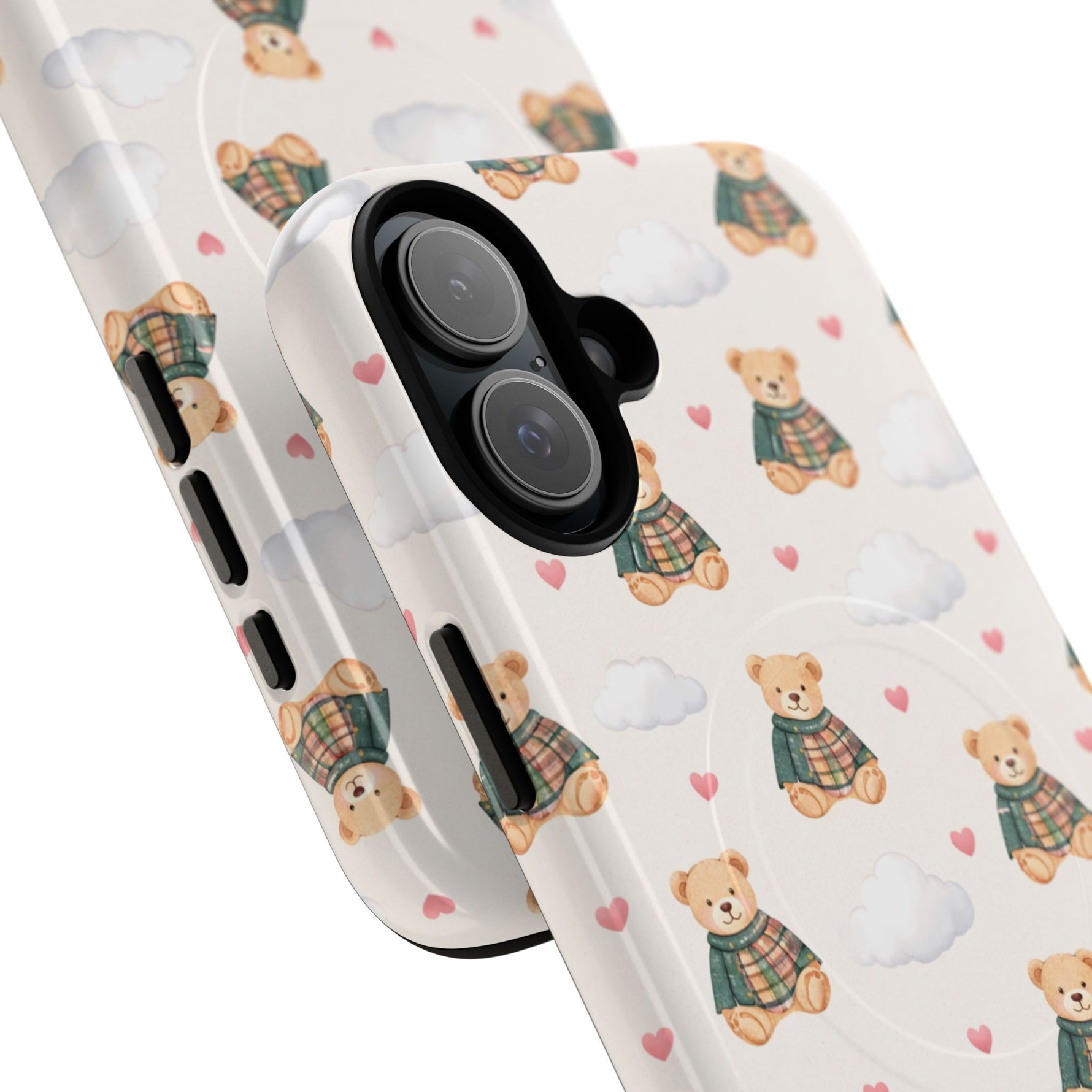 Funda para iPhone con diseño de osito de peluche Dreamy Cloud y MagSafe