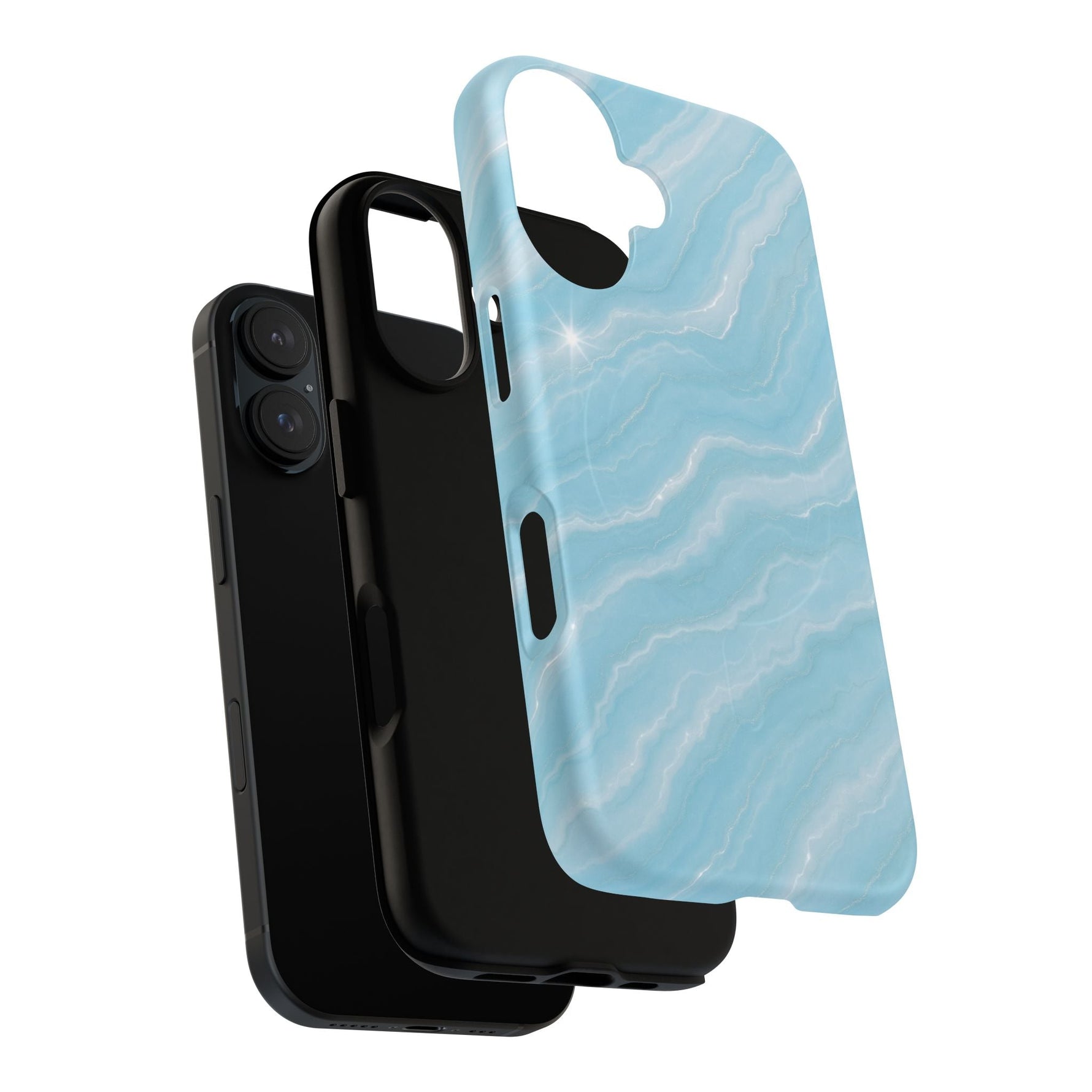 Sky Glow Marble iPhone Case with MagSafe  Shamo's