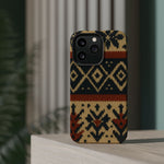 Nordic Knit Pattern MagSafe Impact-Resistant iPhone Case  Shamo's