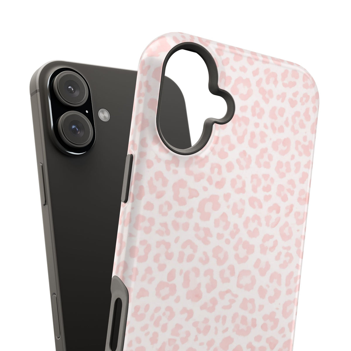 Pink Leopard Impact-Resistant iPhone Case | MagSafe