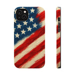 American Flag Tough Phone Case: Show Your Patriotism in Style  Shamo's iPhone 14 Plus / Matte