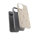 Neutral Pebble Pattern Tough iPhone Case  Shamo's