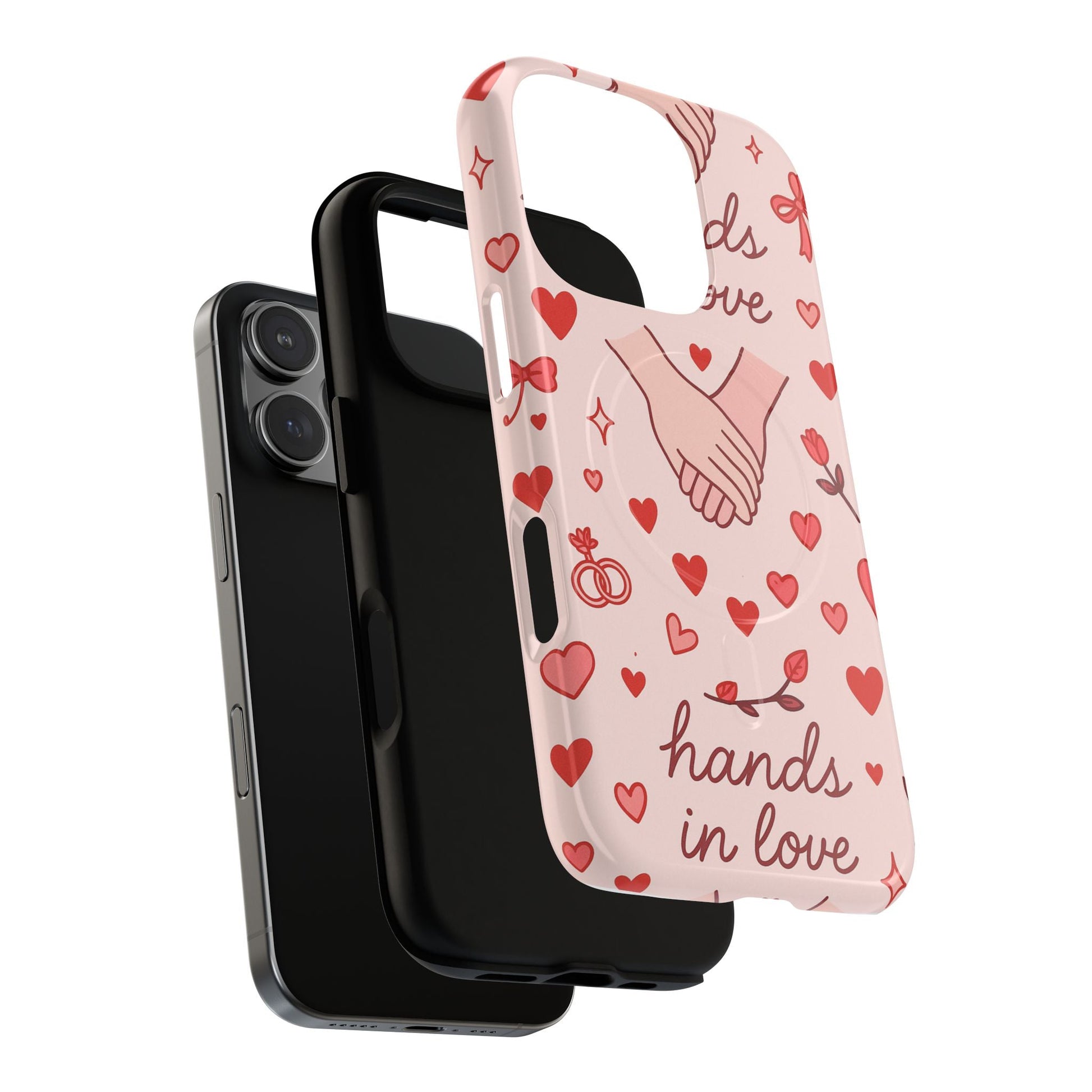 Hands in Love iPhone Case - Compatible with MagSafe  Shamo's