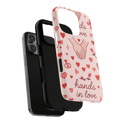 Hands in Love iPhone Case - Compatible with MagSafe  Shamo's