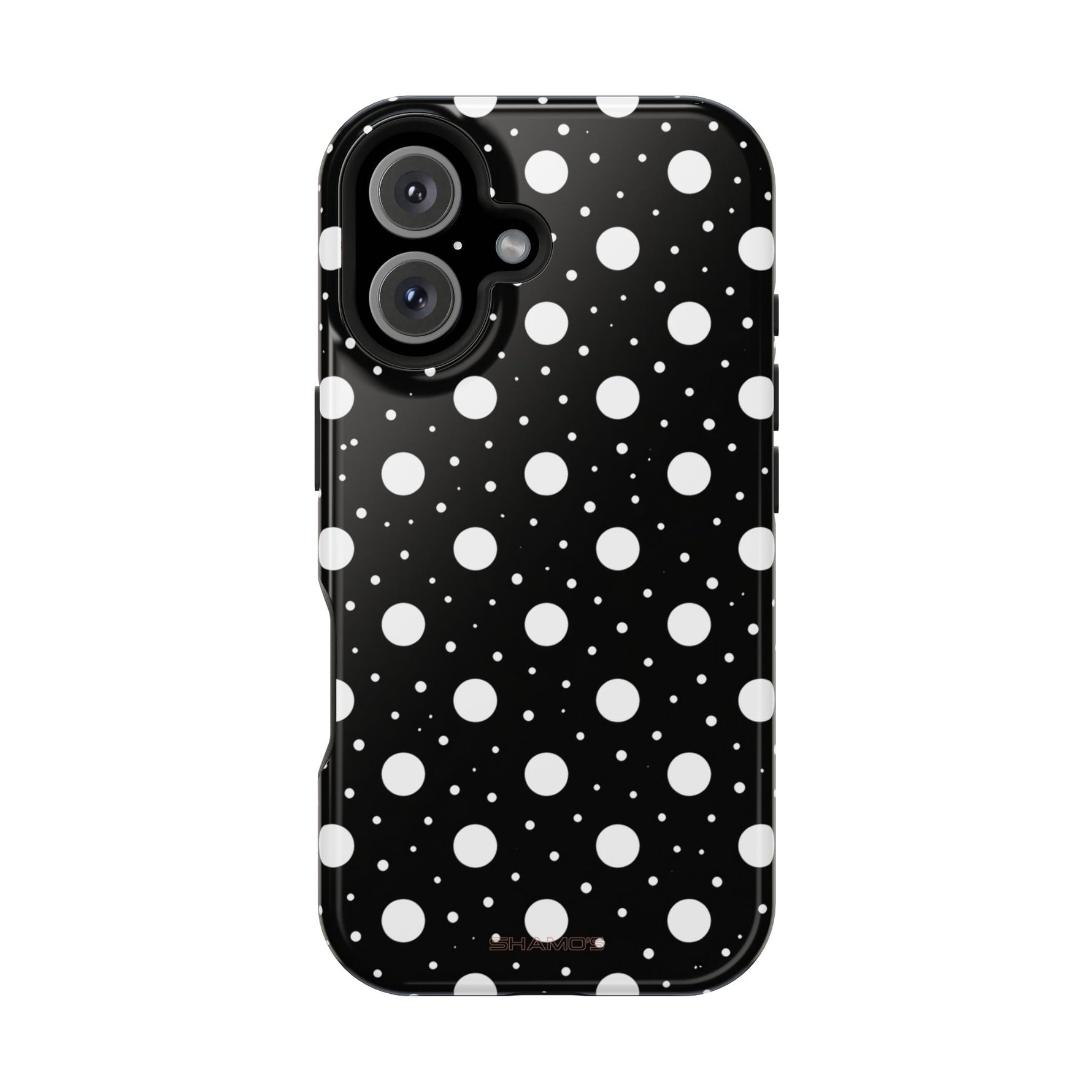 Polka Dot Impact-Resistant iPhone Case | MagSafe