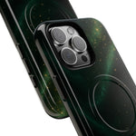 Luxury Series Emerald Galaxy iPhone Case with MagSafe  Shamo's