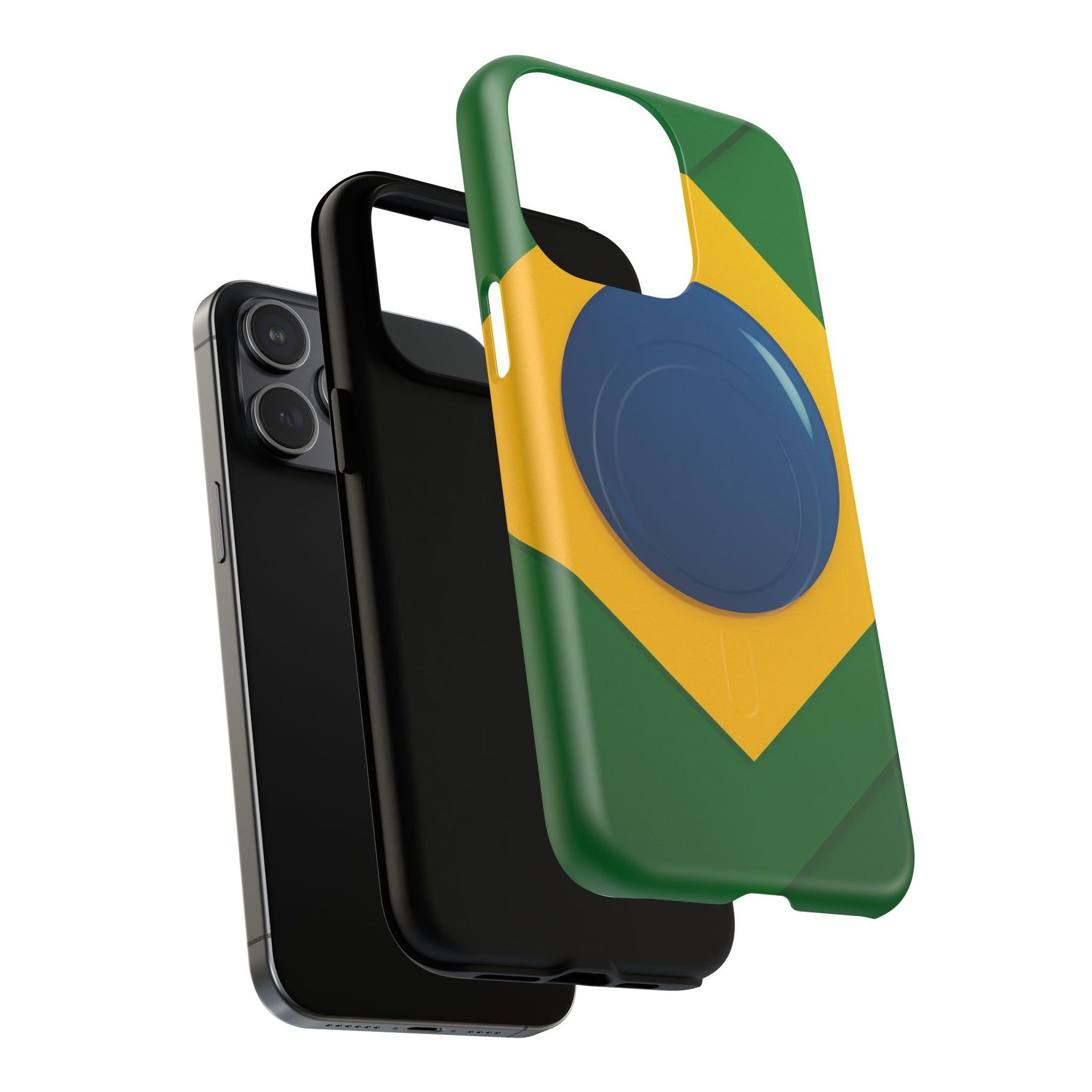 Brazil Flag iPhone Case | MagSafe - Shamo's