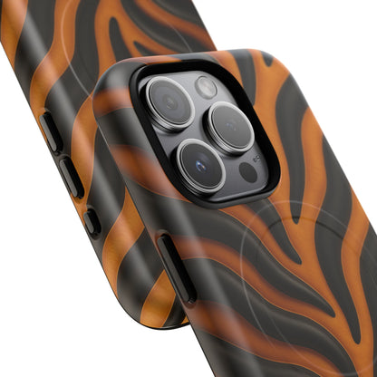 Fierce Tiger Striped iPhone Case - Works with MagSafe