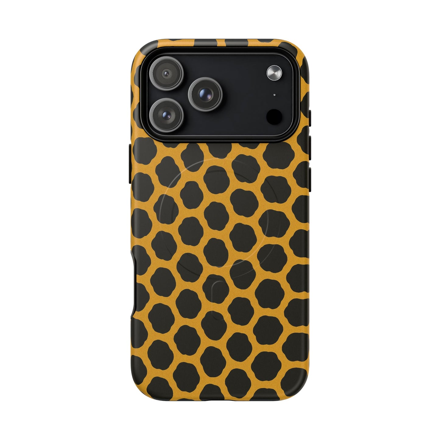 Stylish Leopard Pattern Magnetic iPhone Case | Compatible with MagSafe