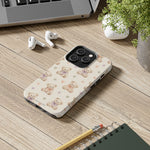 Cute Pastel Bear Impact Phone Case | Heart & Star Kawaii Pattern