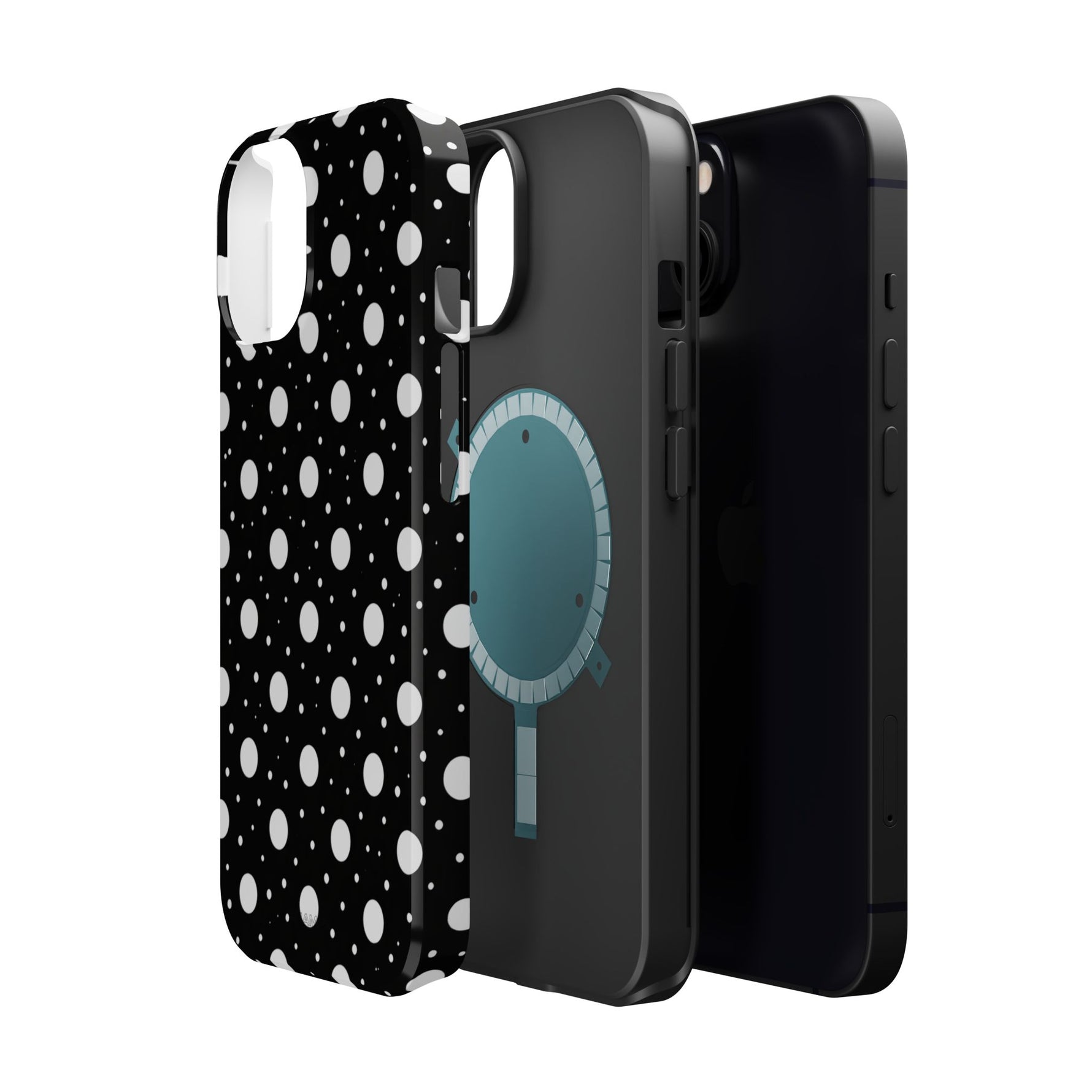 Polka Dot Impact-Resistant iPhone Case | MagSafe