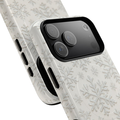 Snowflake Texture iPhone Case compatible with MagSafe - Shamo's