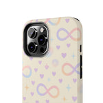 Infinity Pattern Tough Phone Case — Pastel Hearts & Stars  Shamo's