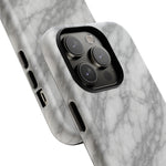 Silver Mist Marble iPhone Case with MagSafe  Shamo's