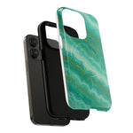 Ocean Marble Flow iPhone Case with MagSafe  Shamo's