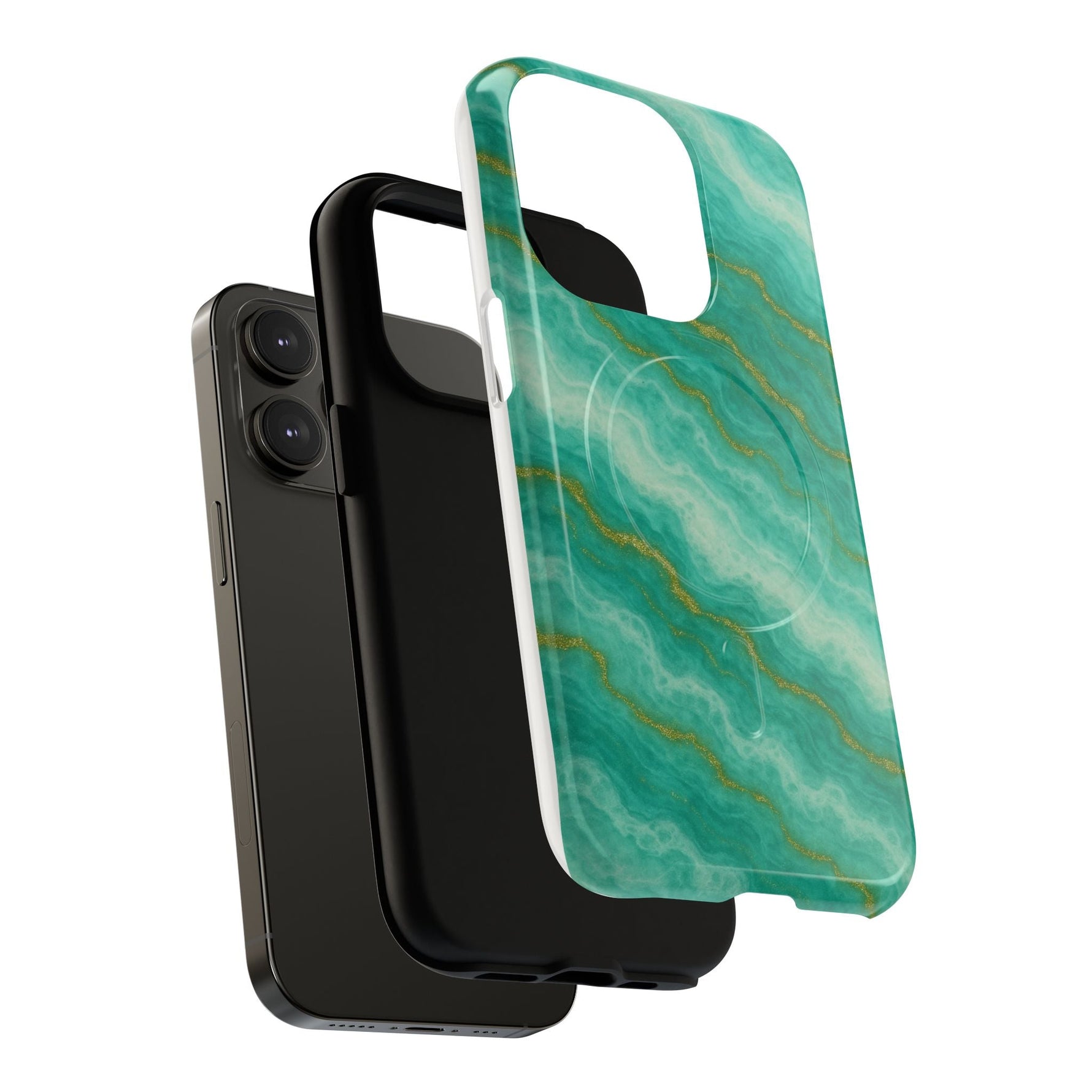 Ocean Marble Flow iPhone Case with MagSafe  Shamo's