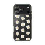 Clear Daisy Floral Phone Case, Impact-Resistant, Anti-Yellowing, Camera & Screen Protection - iPhone 17 Pro Max / Without gift packaging - Shamo's