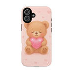 Heart Hug Teddy Bear iPhone Case – with MagSafe - Shamo's
