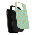 Cookie & Coffee Pattern Tough iPhone Case — Impact-Resistant  Shamo's