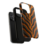 Fierce Tiger Striped iPhone Case - Works with MagSafe - Shamo's