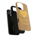 Grateful Heart iPhone Case — Warm Neon Heart  Shamo's