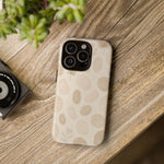 Neutral Pebble Pattern Tough iPhone Case  Shamo's