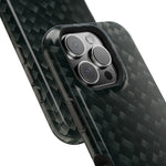 Dark Carbon Fiber Texture Magnetic Impact-Resistant iPhone Case | MagSafe compatible  Shamo's