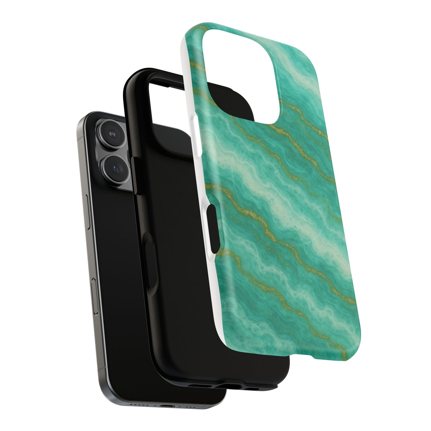 Ocean Marble Flow iPhone Case with MagSafe
