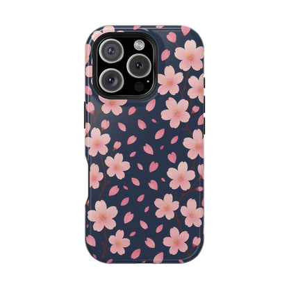 Cherry Blossom Wind iPhone Case | MagSafe - Shamo's