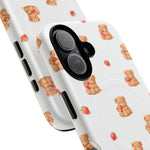Strawberry Teddy iPhone Case with MagSafe