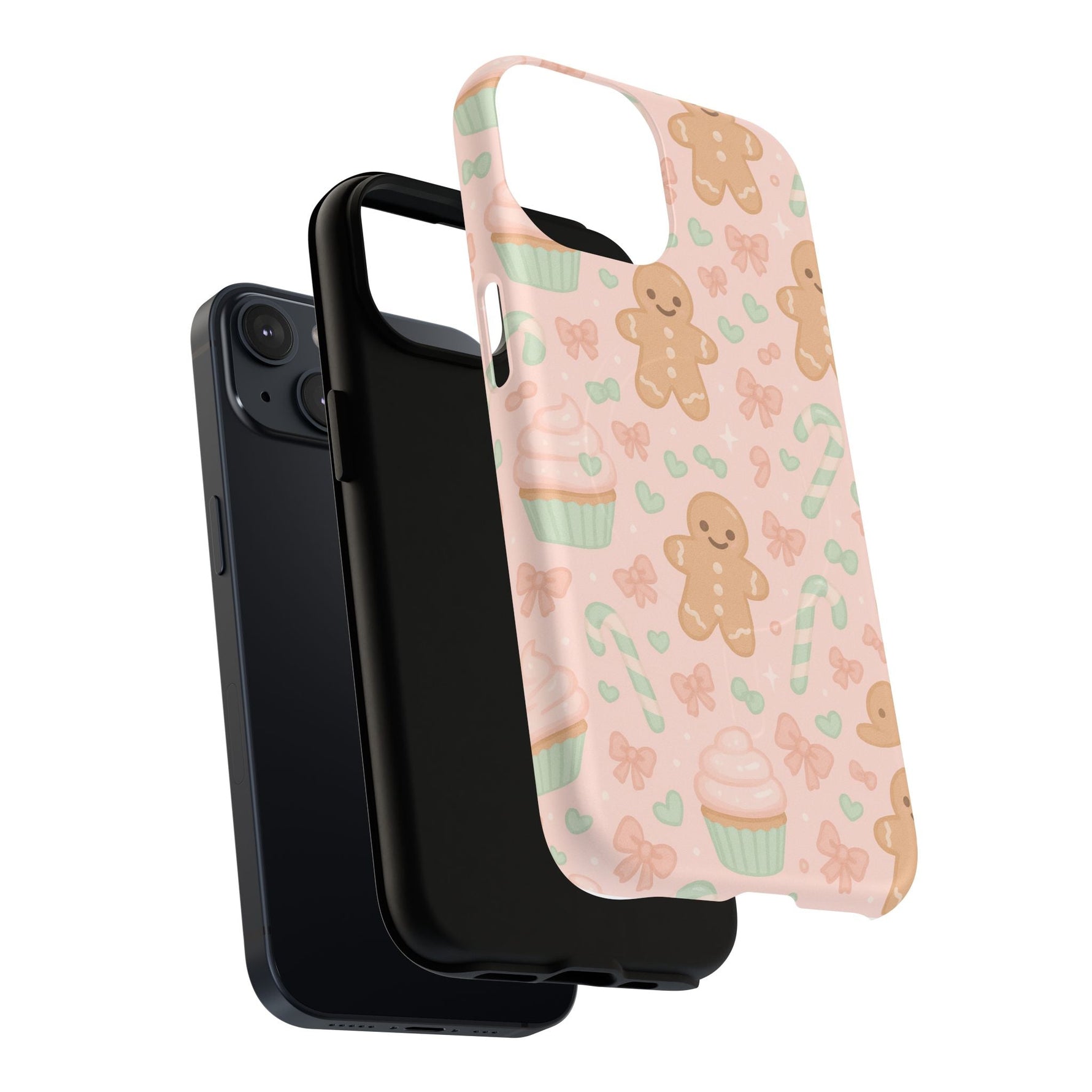 Gingerbread Candy Holiday Tough iPhone Case | compatible with MagSafe  Shamo's