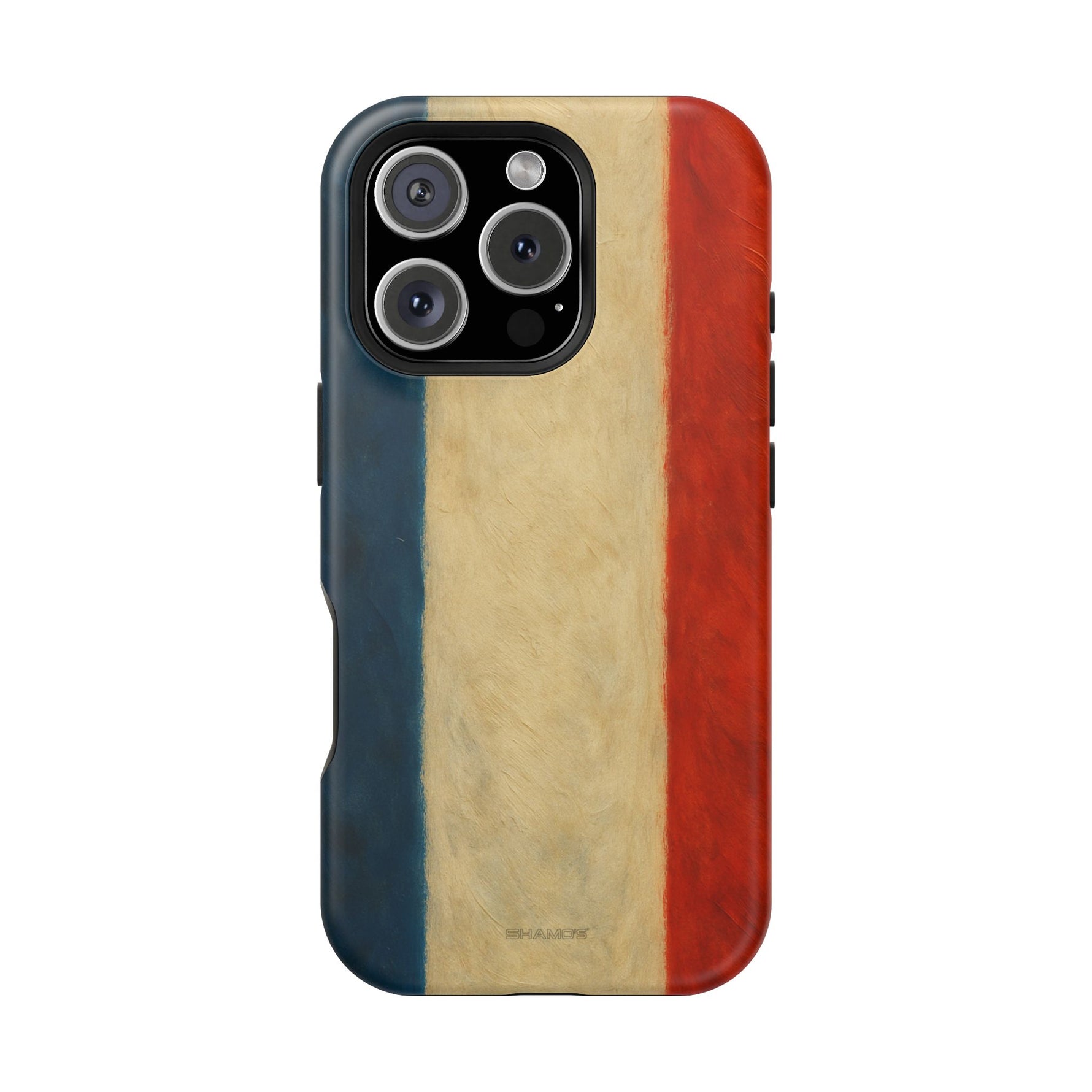France Flag Tough Impact MagSafe iPhone Case