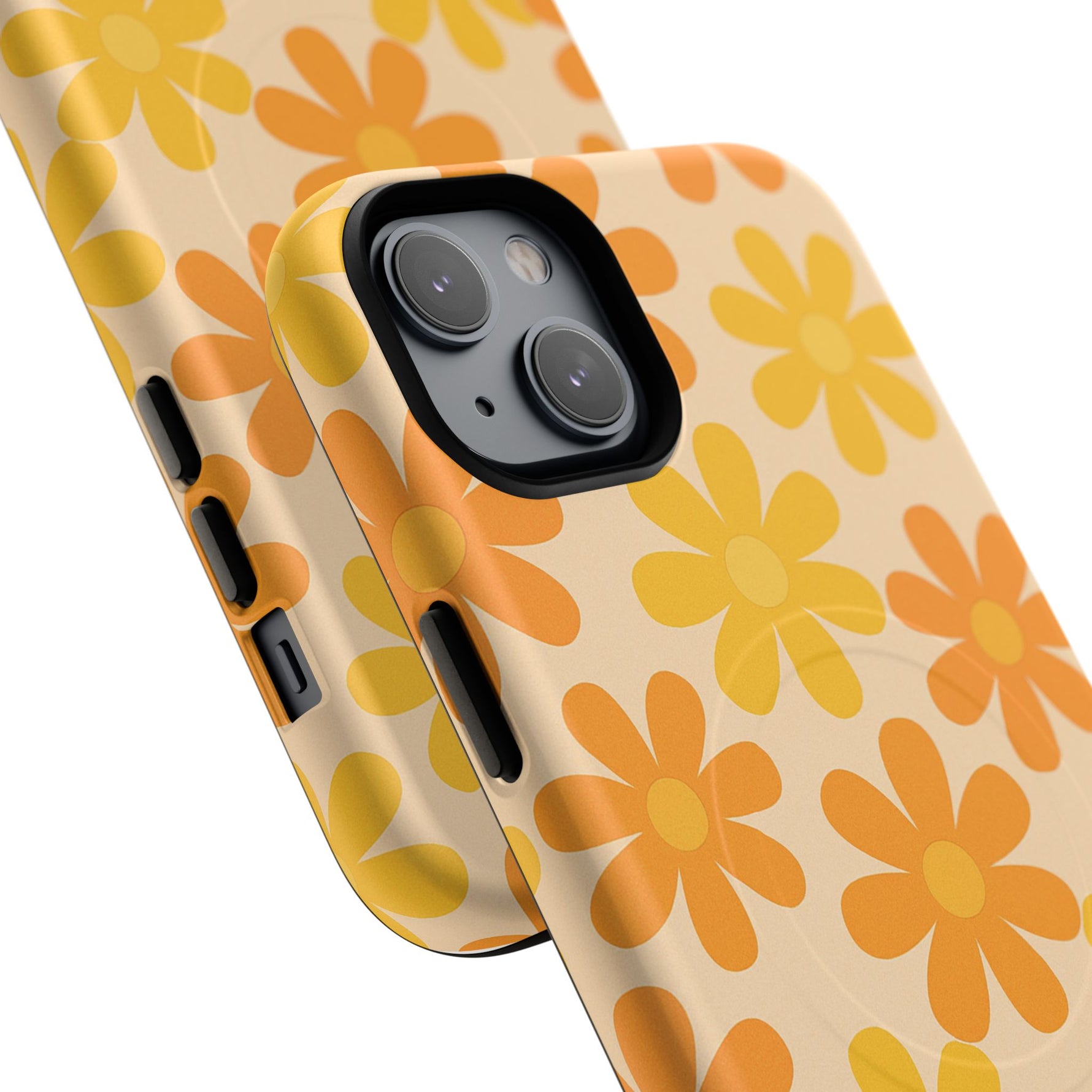 Retro Daisies Pattern iPhone Case | MagSafe - Shamo's