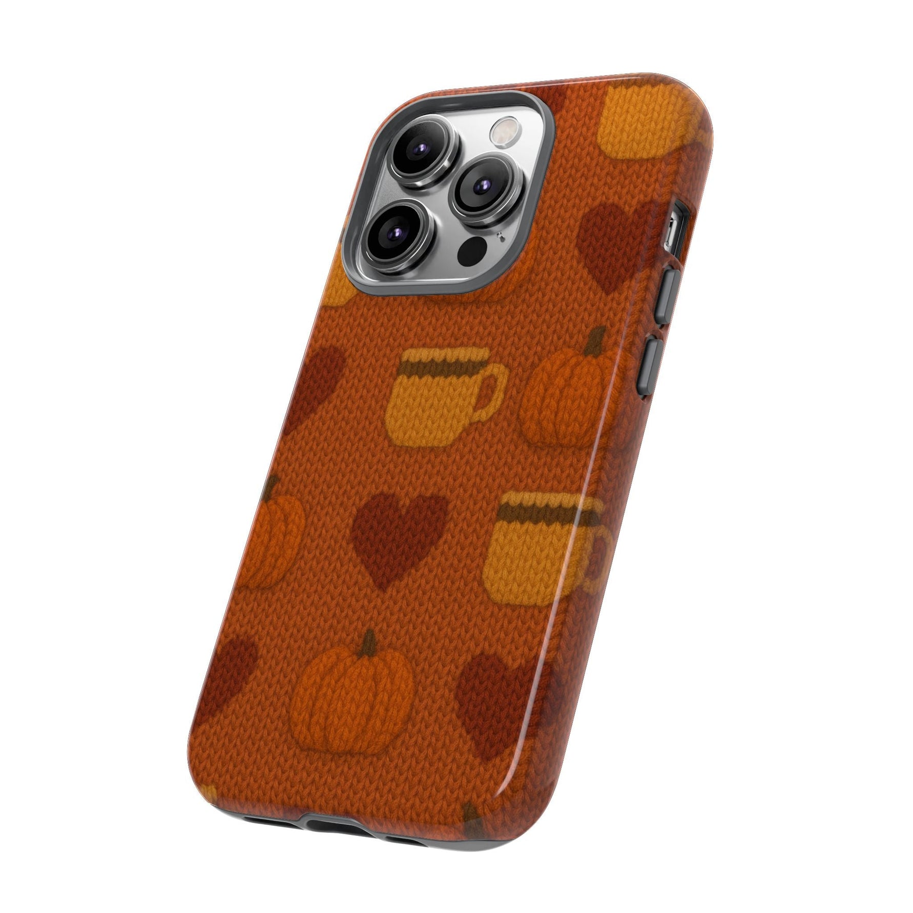 Fall Pumpkin & Coffee iPhone Case  Shamo's