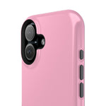 Cotton Candy Pastel Pink Impact-Resistant Phone Case | Slim Protective MagSafe-Compatible Cover